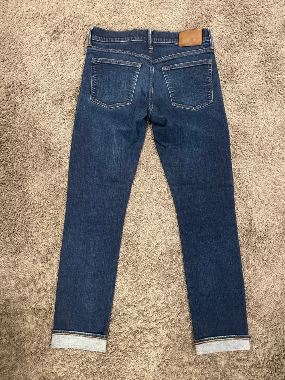 J. Crew Men's Slim Dark Indigo Jeans
